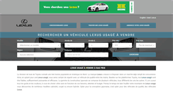Desktop Screenshot of lexus-usage.ca